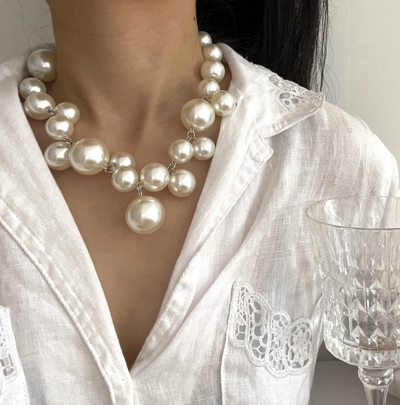 Elise | Atemberaubende Perlenkette - Eleganter klassischer Schmuck für Frauen