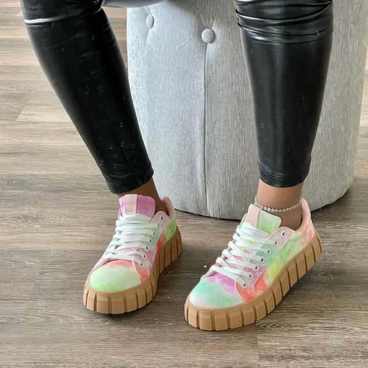 Kevara | Ergonomische Damen Turnschuhe mit Komfortabler Plateausohle