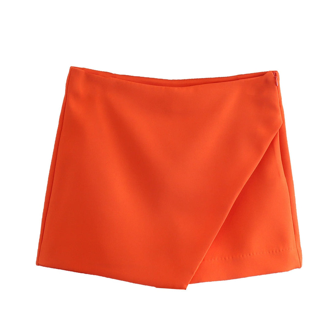 Héloïse | Asymmetrische Damen Kurze Hose mit Breitem Bund