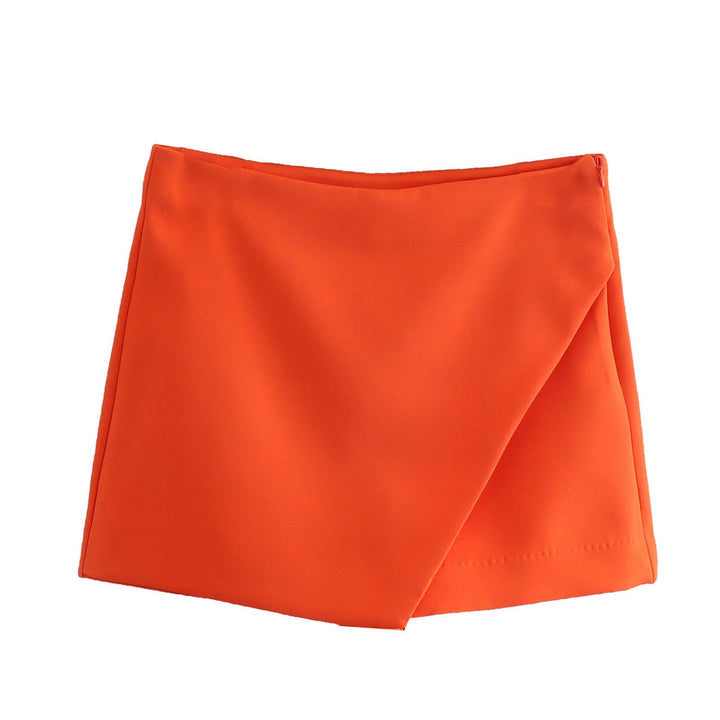 Héloïse | Asymmetrische Damen Kurze Hose mit Breitem Bund
