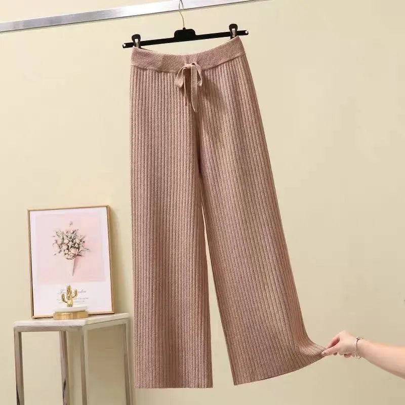 Nelida | Frauen Überdimensionale Strick Hosen