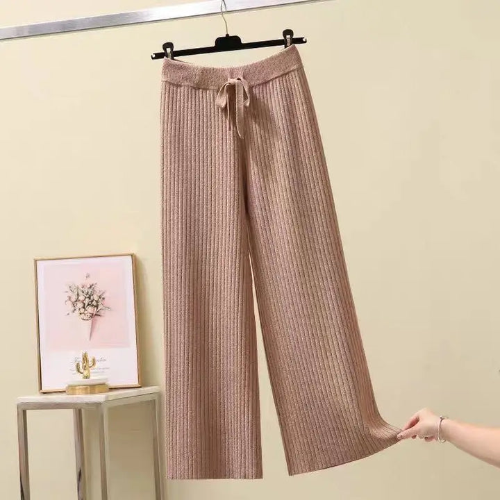 Nelida | Frauen Überdimensionale Strick Hosen