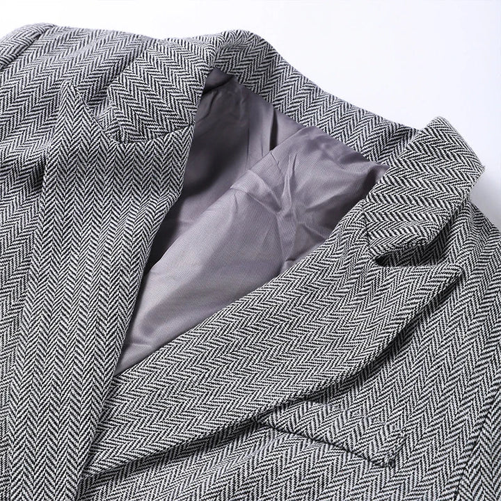Oliana | Elegantes Damen 3-Teiliges Anzug Satz - Blazer, Hose und Langärmelige Jacke