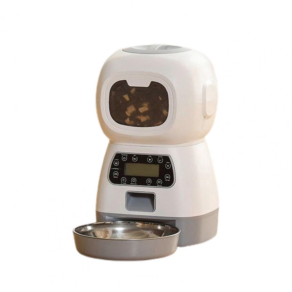 Automatischer Tierfutterautomat mit Sprachaufzeichnung