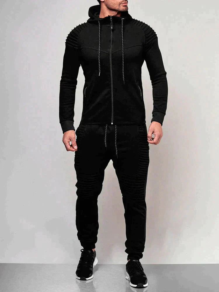 Caldor | 2-teiliger Kapuzenpulli mit Reißverschluss und Jogginghosen