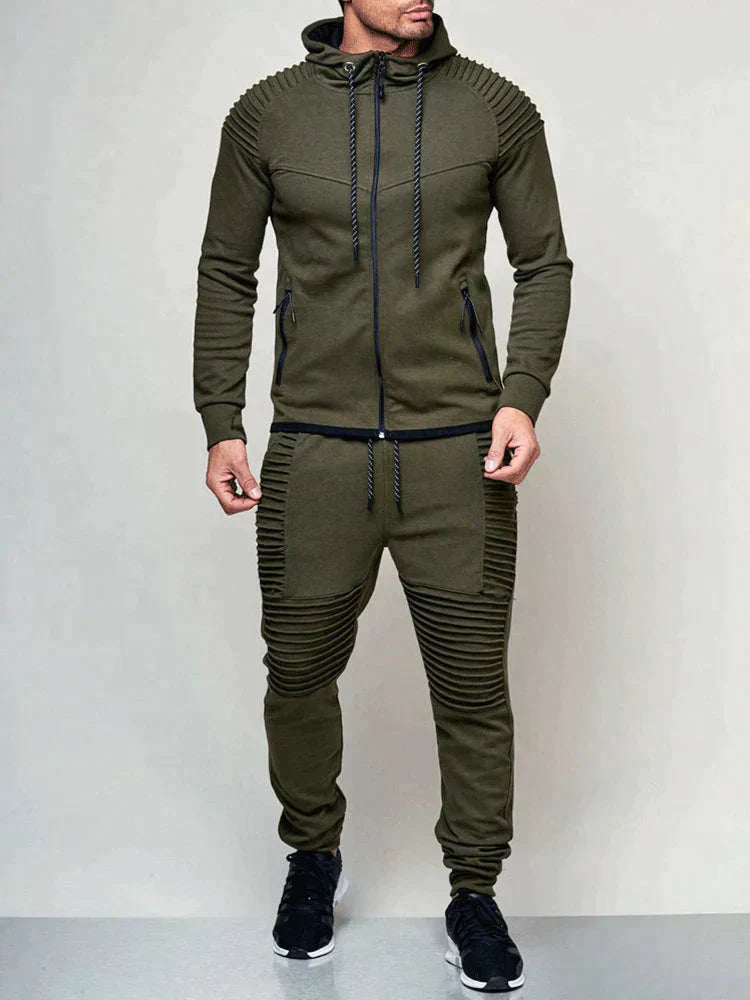 Caldor | 2-teiliger Kapuzenpulli mit Reißverschluss und Jogginghosen