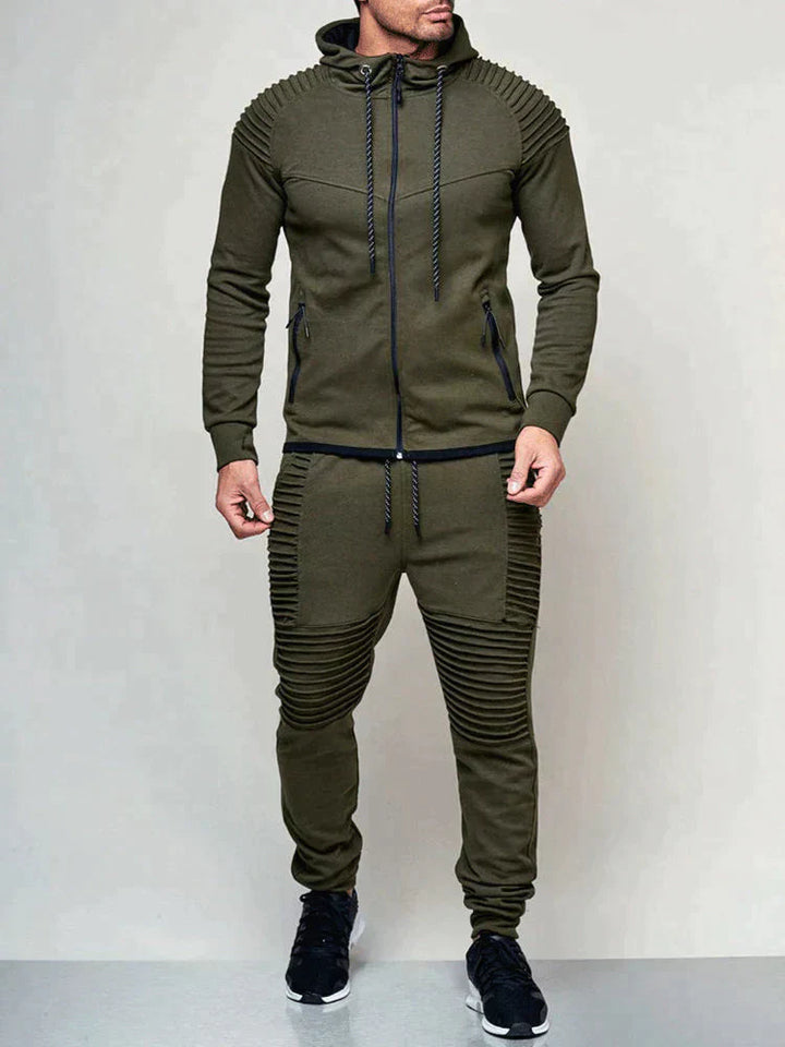 Caldor | 2-teiliger Kapuzenpulli mit Reißverschluss und Jogginghosen
