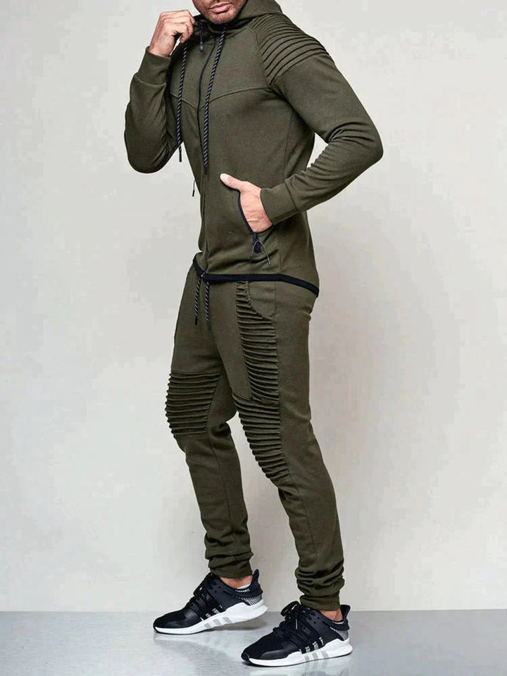Caldor | 2-teiliger Kapuzenpulli mit Reißverschluss und Jogginghosen