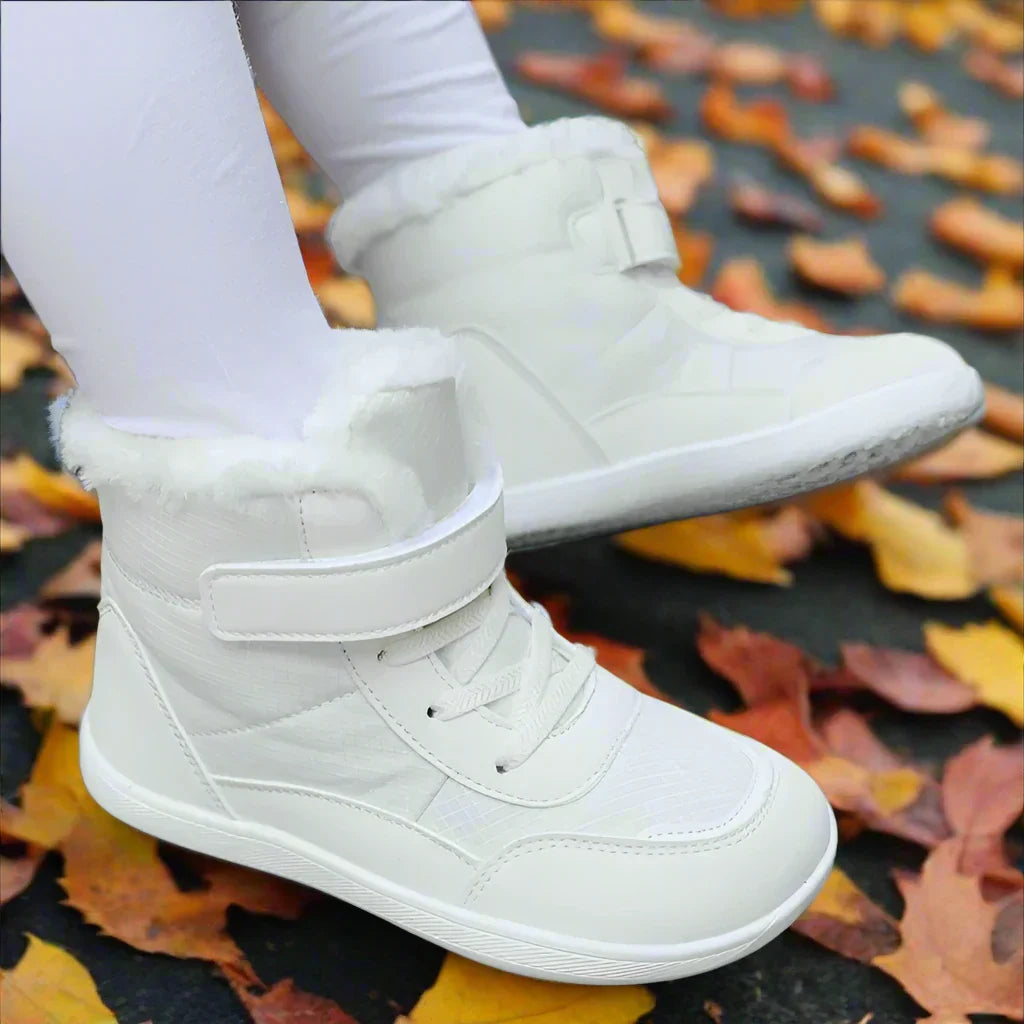Kinder Barfußschuhe | Gefütterte und Wasserfeste Turnschuhe Für Kinder Von 3-15 Jahren