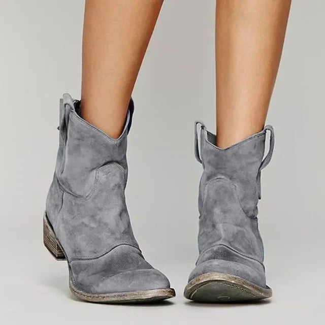 Brisa | Damen Bestickte Cowboy Stiefeletten