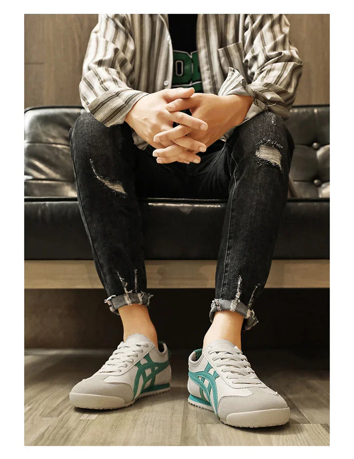 Leondi | Herren Sommer Turnschuhe Mit Geometrischem Entwurf