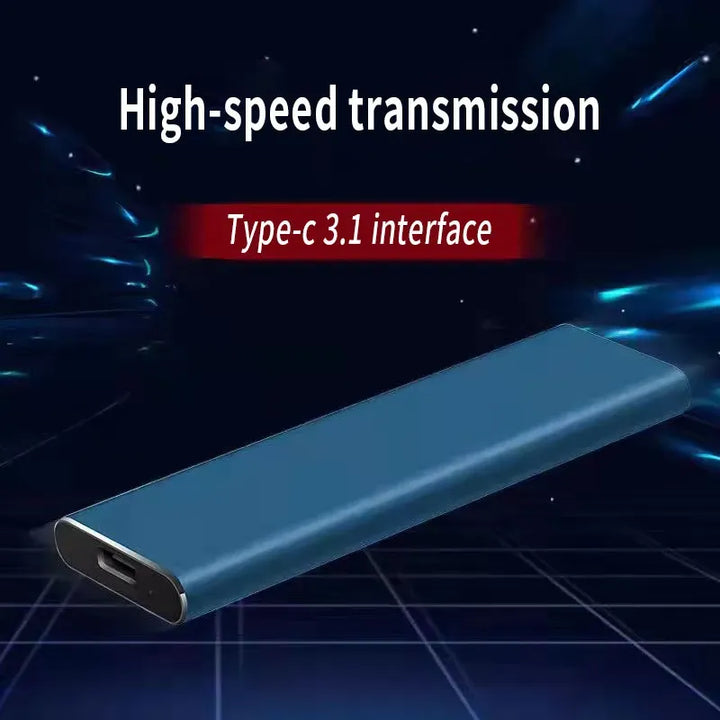 Schlanke externe 4-TB-USB-C-Festplatte | Hochgeschwindigkeits Und zuverlässig