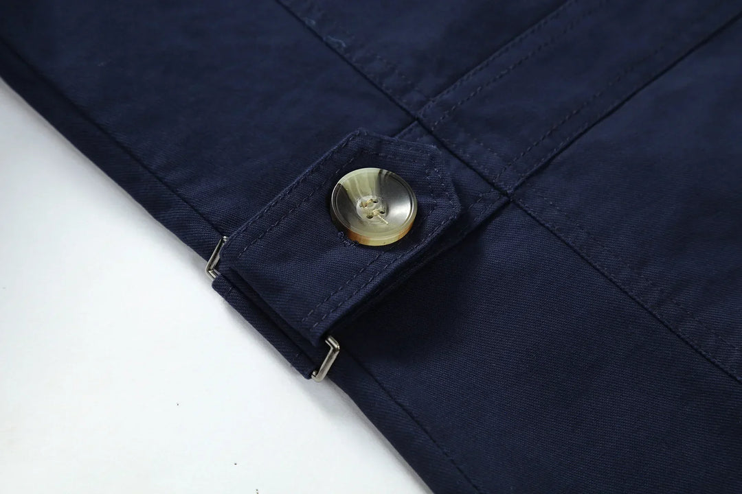 Herren Langer Trenchcoat