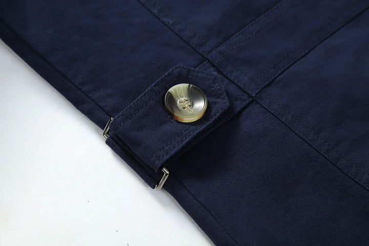 Herren Langer Trenchcoat