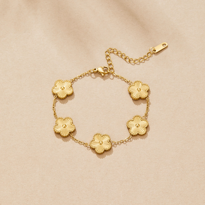 Florales Motiv Verstellbares Armband