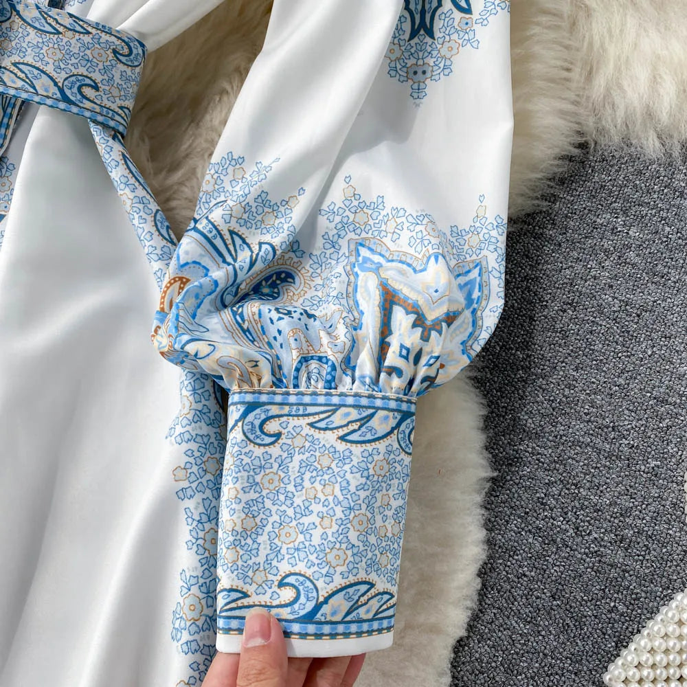 Aribella | Blumig A-Linien Kleid