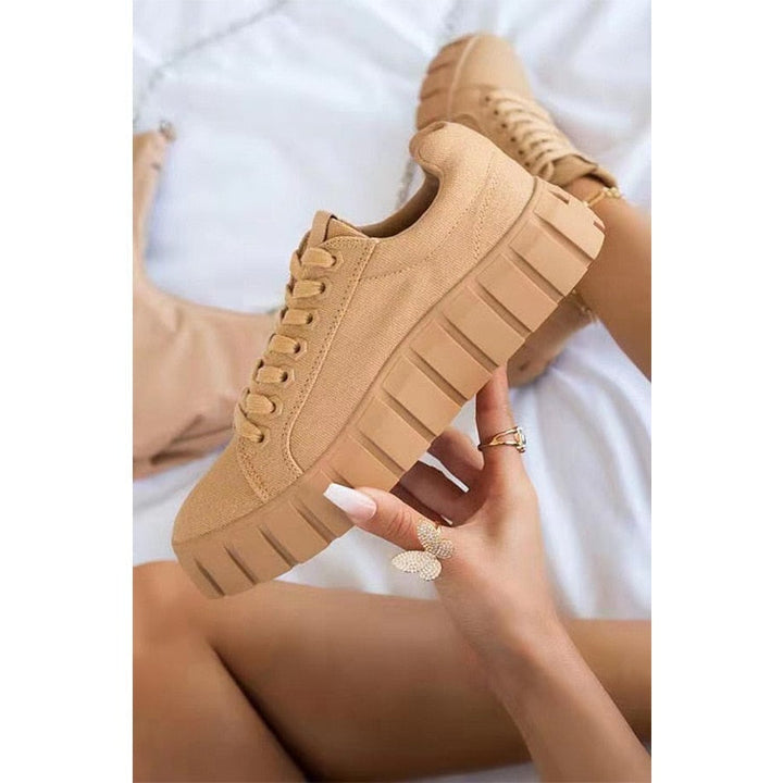 Kevara | Ergonomische Damen Turnschuhe mit Komfortabler Plateausohle