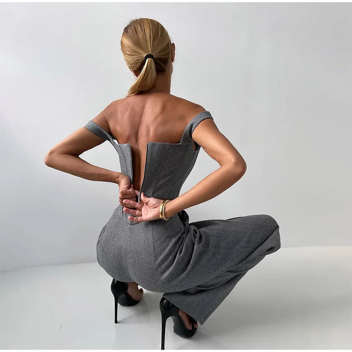 Oliana | Elegantes Damen 3-Teiliges Anzug Satz - Blazer, Hose und Langärmelige Jacke