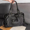 Briseis | Damen Leder Handtasche Mit Griffen Und Reißverschluss Abschluss