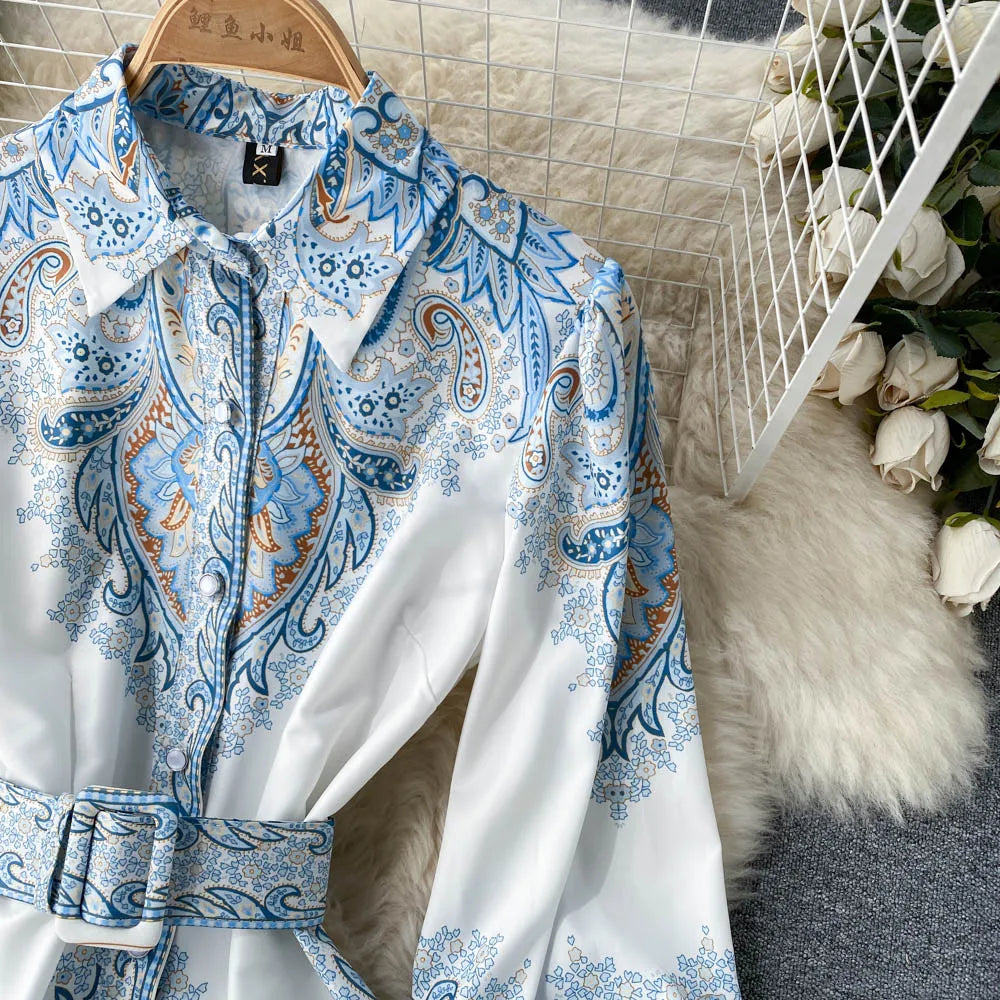 Aribella | Blumig A-Linien Kleid