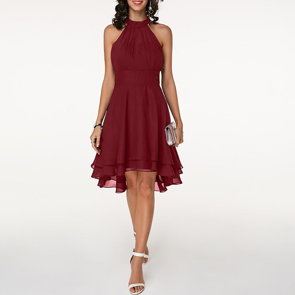 Calireth | Charmantes Rüschen Kleid Für Frauen