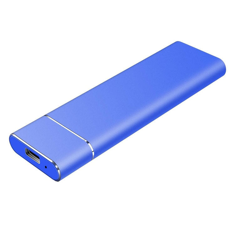 Schnelle USB 3.1 Kompakte Externe SSD – Plug & Play, Tragbar