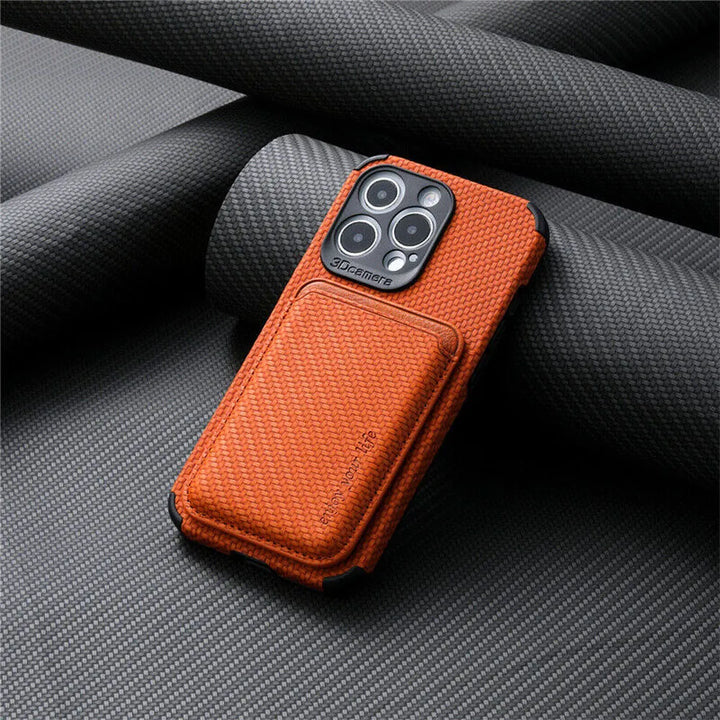 Juni | Schlanke Magnetische Kartenhülle für Das iPhone
