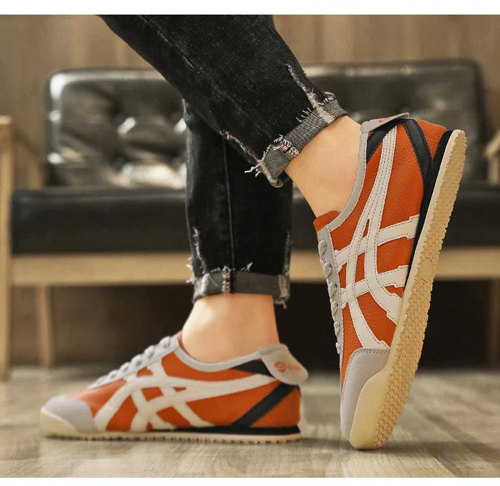 Leondi | Herren Sommer Turnschuhe Mit Geometrischem Entwurf
