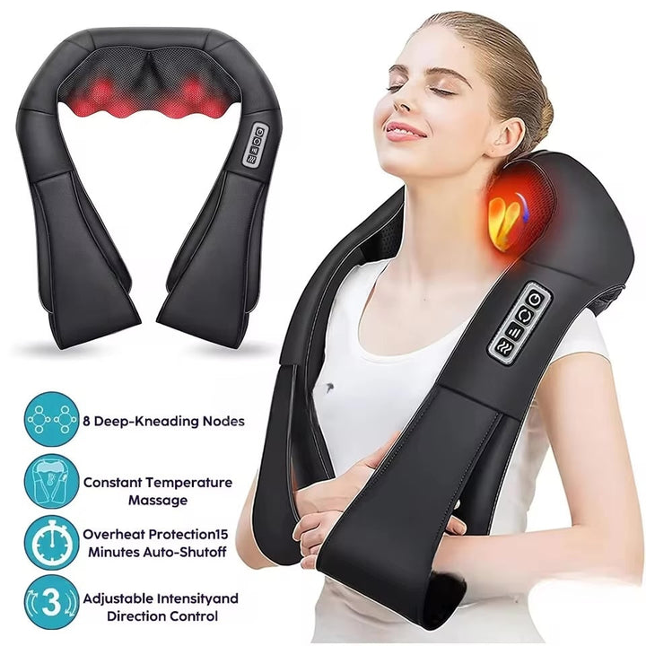 Gia | Shiatsu-Massagekissen mit Infrarot Wärme