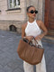 Tahlia | Jahrgang Damen Leder Tragetasche