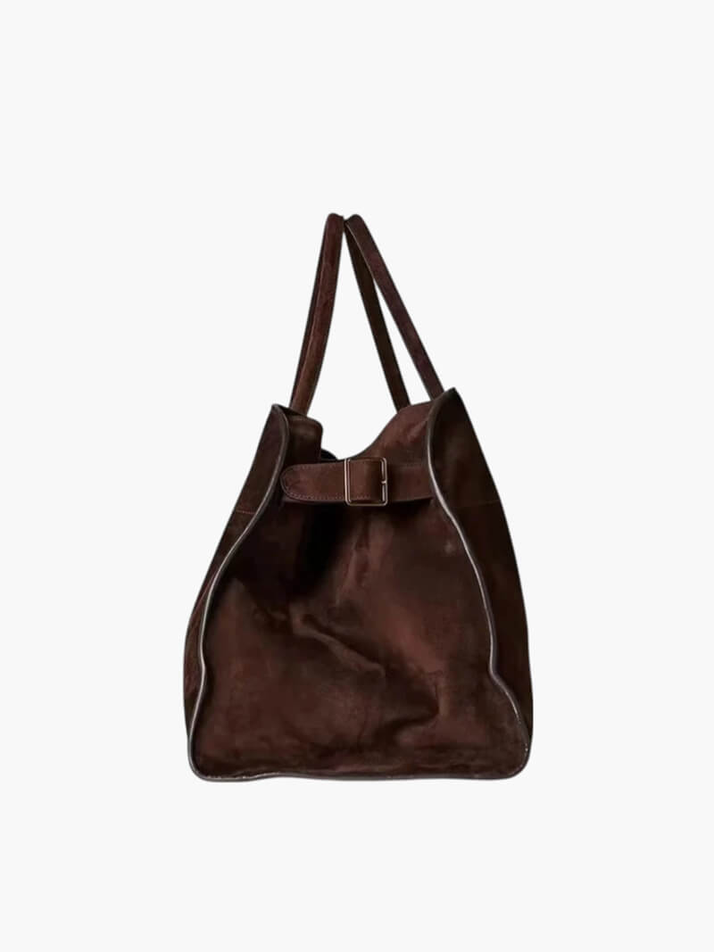 Elegante Große Veganem Leder Handtasche für Frauen
