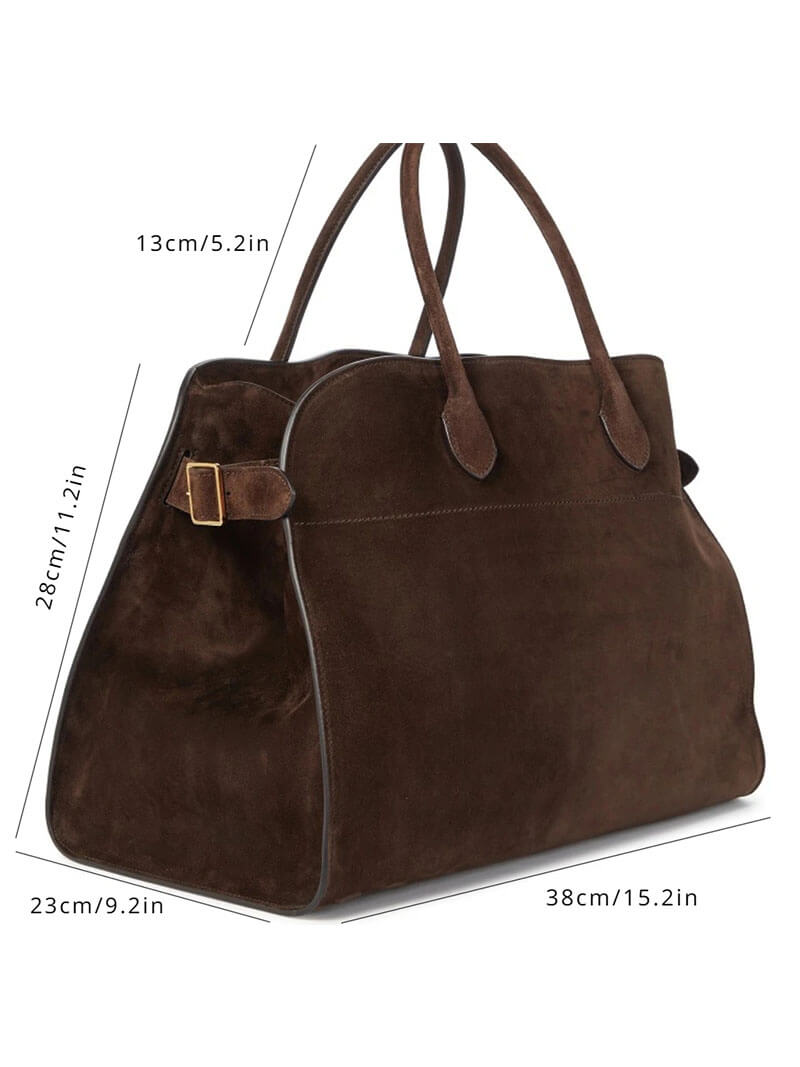 Elegante Große Veganem Leder Handtasche für Frauen