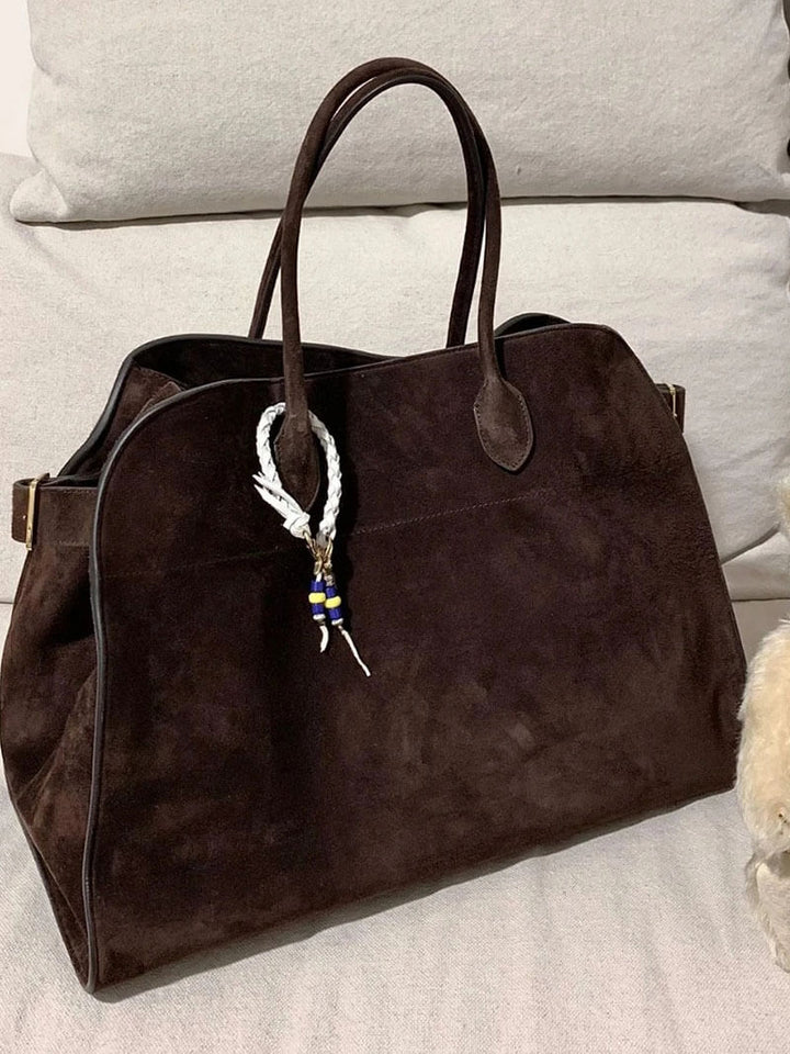 Elegante Große Veganem Leder Handtasche für Frauen