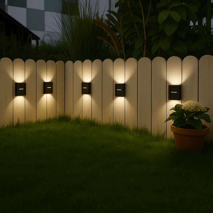 Yandir | Luxuriöse Kabellose Solar LED Wandlampen