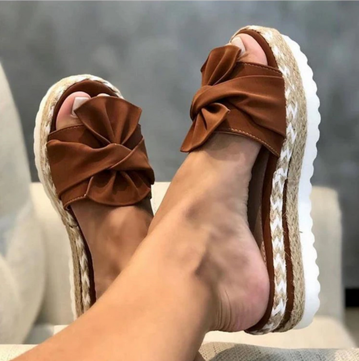 Loreth | Ergonomische Sandalen Mit Schleife