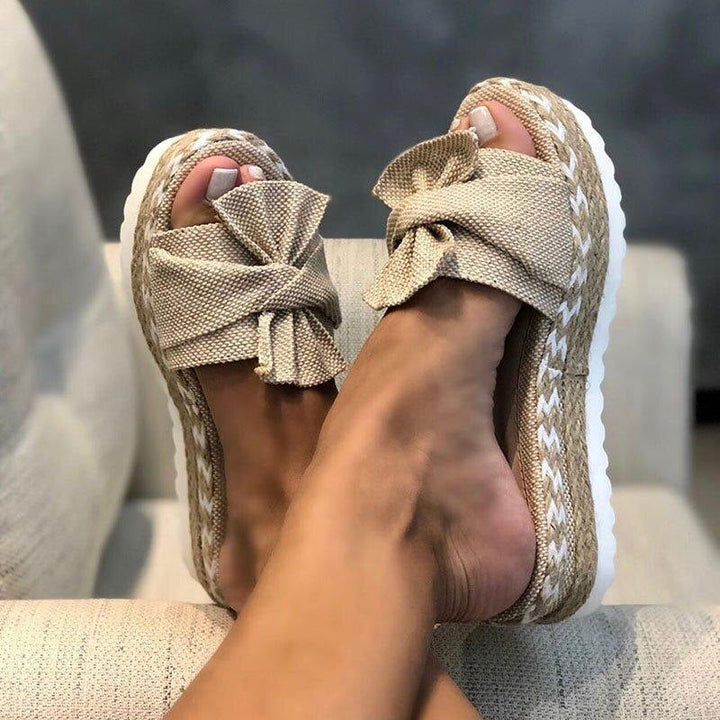 Loreth | Ergonomische Sandalen Mit Schleife