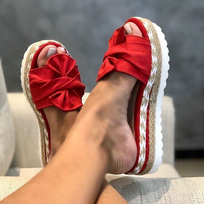 Loreth | Ergonomische Sandalen Mit Schleife