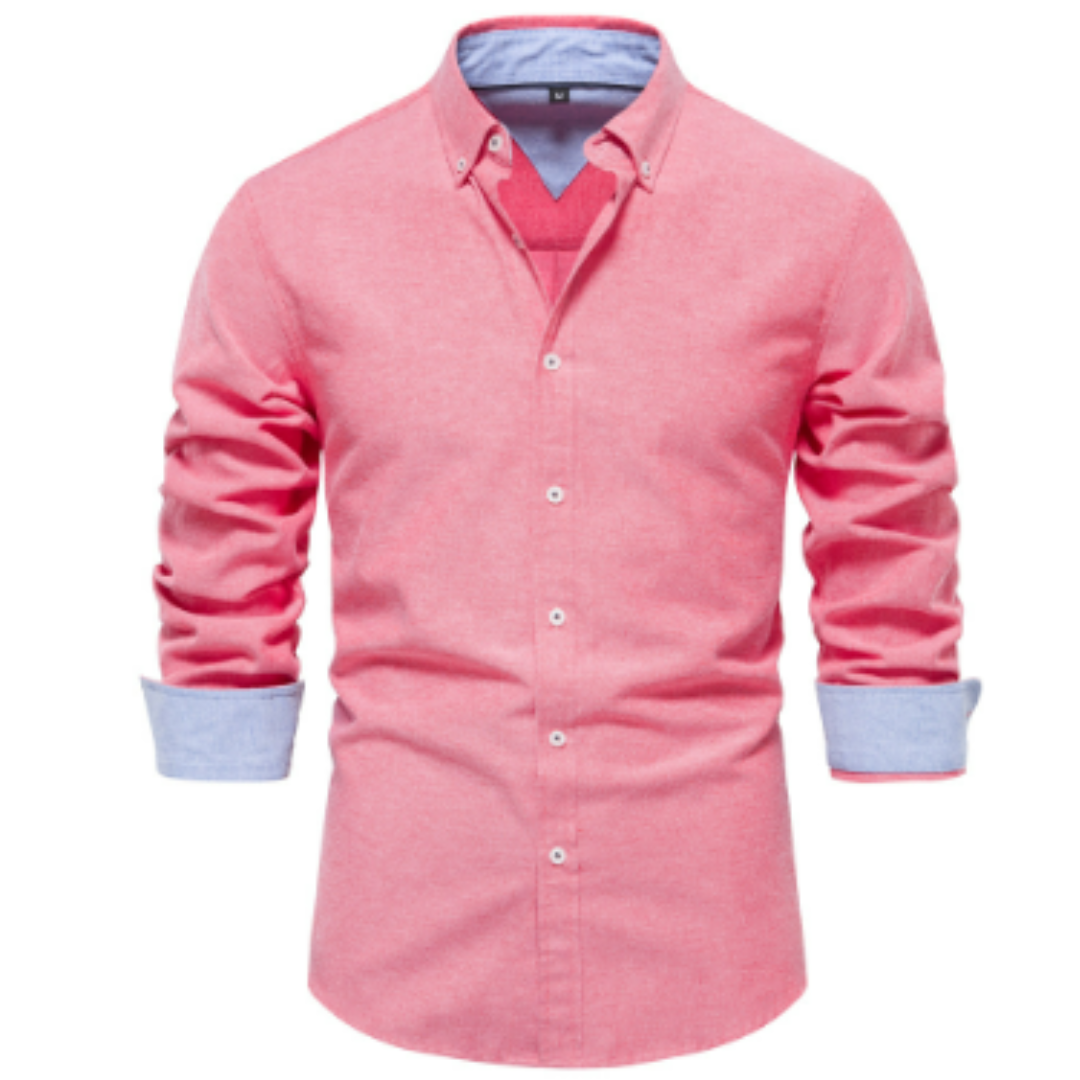 Alberico | Herren Oxford Frackhemd