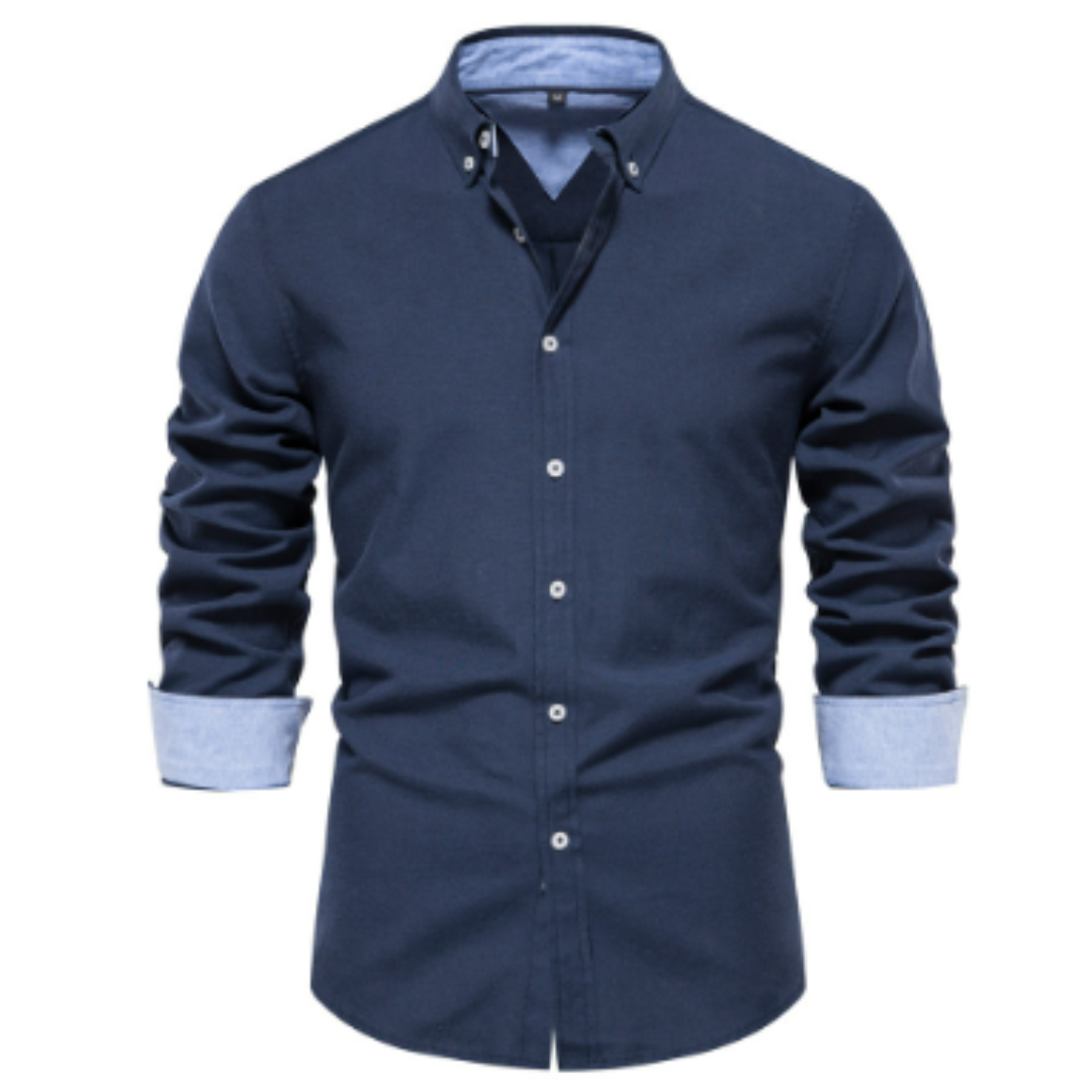 Alberico | Herren Oxford Frackhemd