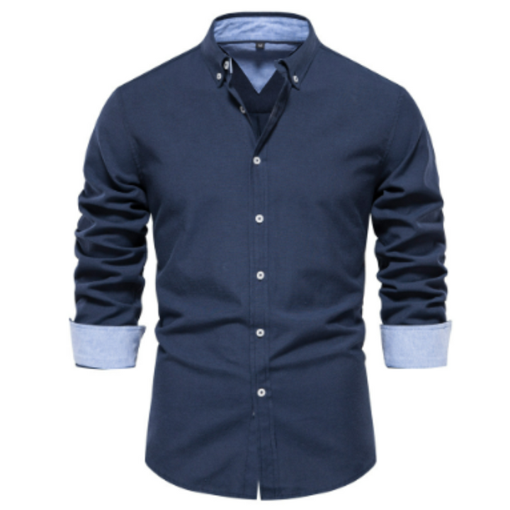 Alberico | Herren Oxford Frackhemd