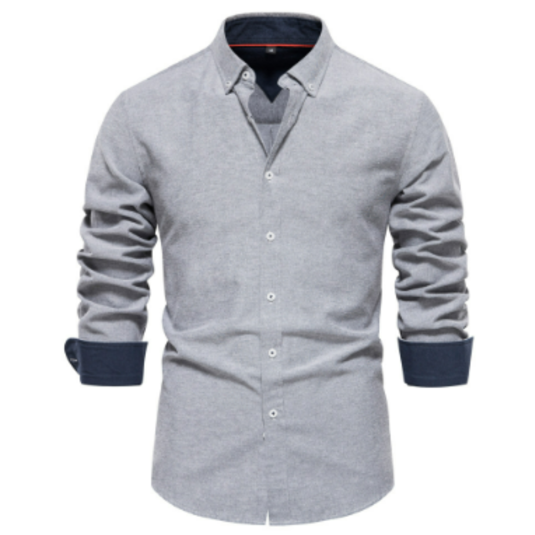 Alberico | Herren Oxford Frackhemd