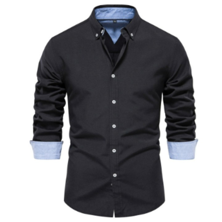 Alberico | Herren Oxford Frackhemd