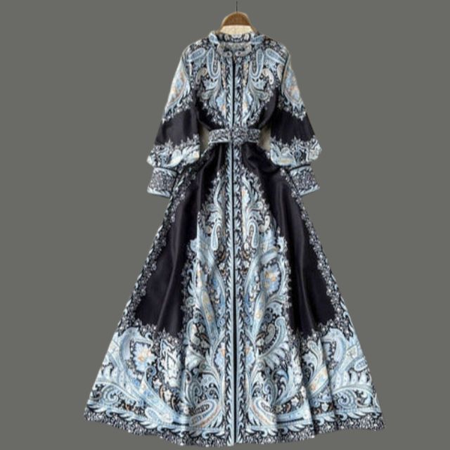 Aribella | Blumig A-Linien Kleid