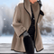 Damen Retro Woll-Look Mantel | Weich und warm