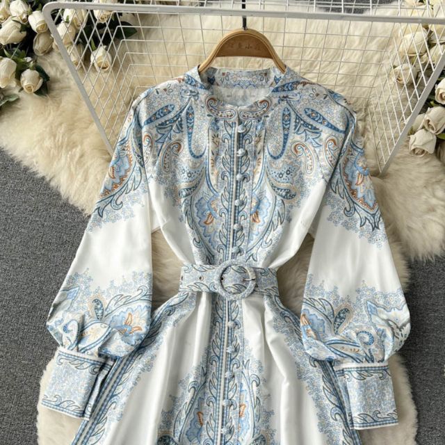 Aribella | Blumig A-Linien Kleid