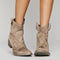 Brisa | Damen Bestickte Cowboy Stiefeletten
