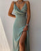 Esmira | Attraktives V-Ausschnitt Kleid