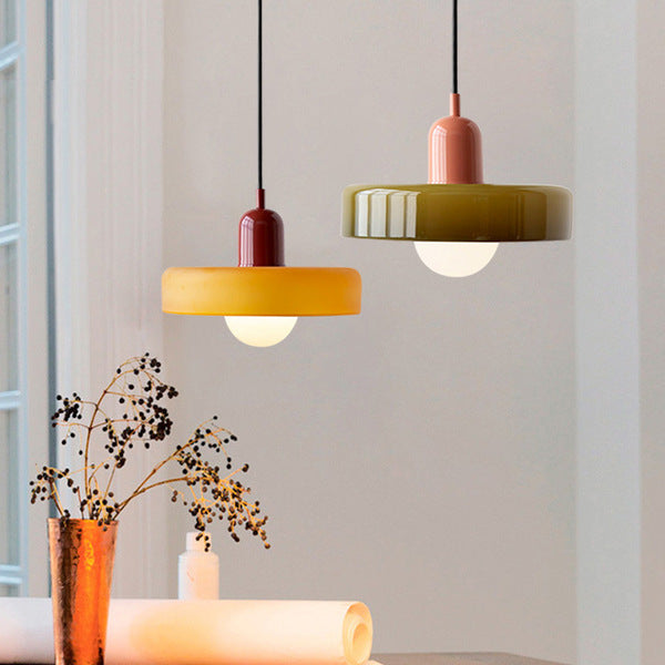 Miklon | Bunte Bauhaus Stil Pendelleuchte