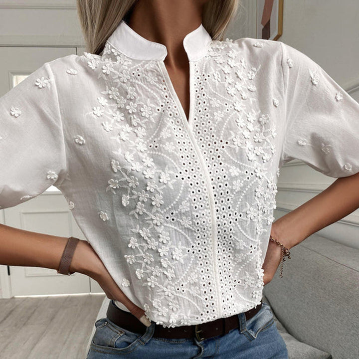 Ninetta | Schick Damen Weiße Bluse