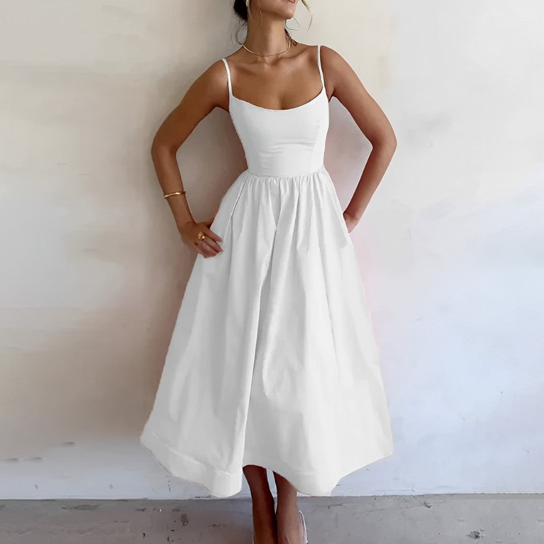 Quinn | Leichtgewichts Sommer A-Linie Sonnenkleid